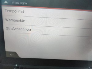 Unter Warnungen versteckt sich der Radarwarner
